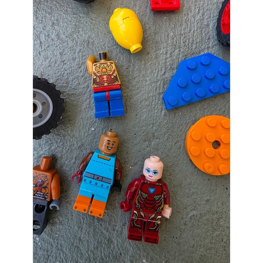 LEGO Marvel Super Heroes Spider-Man Miles Morales Iron‎ Man Minifigures Parts D1